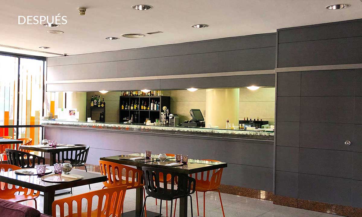 restaurante hotel revestimiento autoadhesivo infeel
